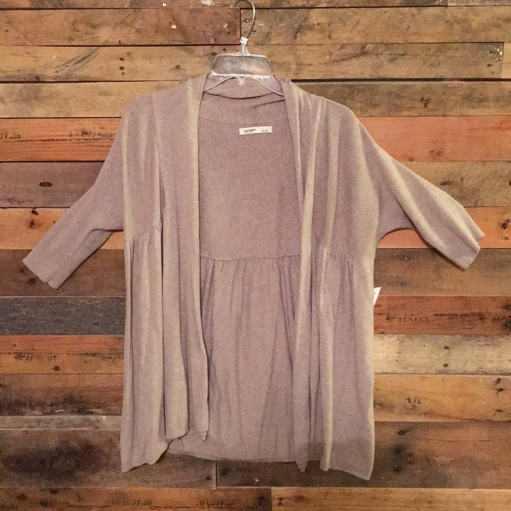 Ribbed Cardigan Sweater